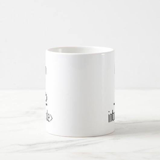 Mug Je Transforme Le Café En Code (Centre)