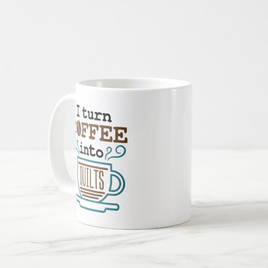 Mug Je Transforme Le Café En Plats De Plat (Devant gauche)