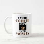Mug Je transforme le café en scénariste de films (Gauche)