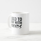 Mug Je Travaillais Avec Des Légendes (Devant gauche)