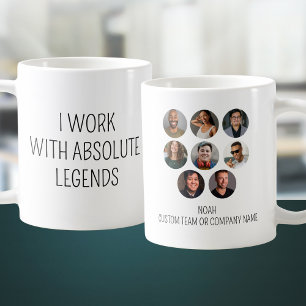 Mug Je travaille avec Absolute Legends 8 Photo Office 
