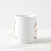 Mug Je travaille dur (Centre)