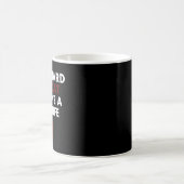 Mug Je travaille dur Citation drôle de chat pour propr (Centre)