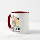 Mug Je Travaille dur Pour Que Mon Maine Coon Puisse Mi (Devant gauche)
