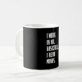 Mug Je Travaille En HR (Devant gauche)