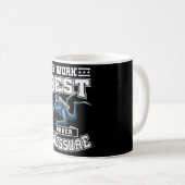 Mug Je travaille le mieux sous pression Diver Commerci (Devant droit)