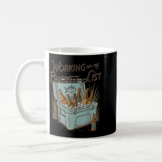 Mug Je travaille sur ma liste de choses à faire avant