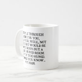 MUG JE TRAVERSERAIS LE FEU POUR VOUS, FILLE. (Devant gauche)