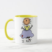 Mug Je tricote (Gauche)