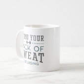 Mug Je Trouve Votre Manque De Sueur Dérangeante (Devant gauche)