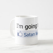 Mug Je vais à l'enfer (Devant gauche)