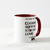 Mug Je Vais Battre...APS (Devant droit)