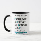 Mug Je Vais Battre...Dysautonomia (Gauche)