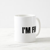 Mug Je vais bien (Devant droit)