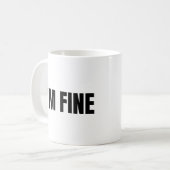Mug Je vais bien (Devant gauche)