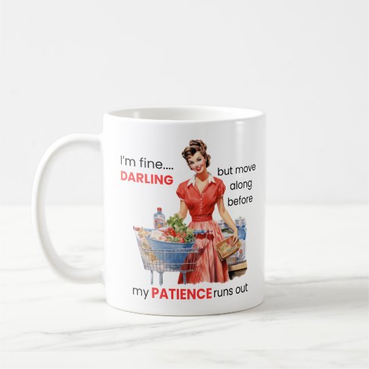 Mug Je vais bien... Boug (Gauche)