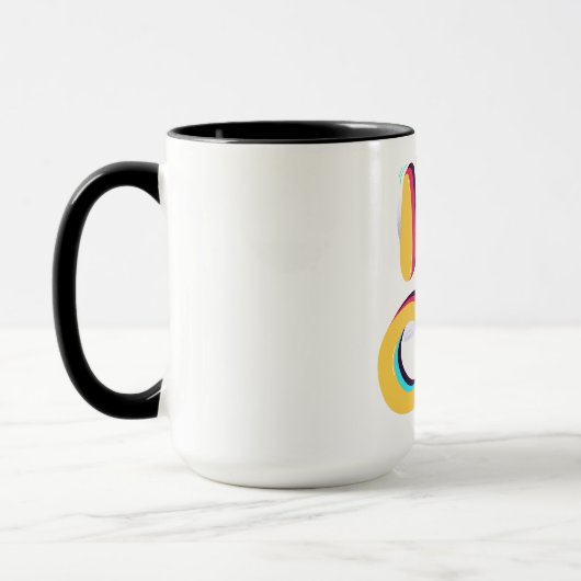 Mug Je vais bien – Conception de typographie rétro pos (Gauche)