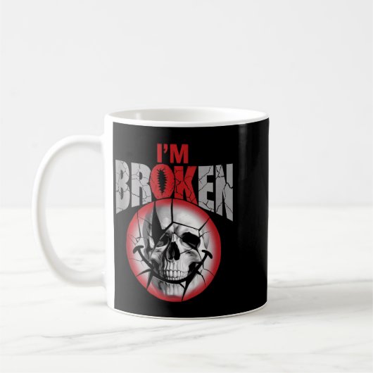 Mug Je vais bien je suis cassé (Gauche)