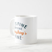 Mug Je vais bien tout va bien (Devant gauche)