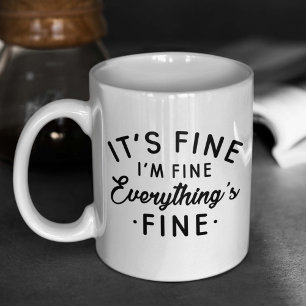 Mug Je vais bien tout va bien