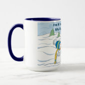 Mug Je vais bien tout va bien Snowman (Gauche)