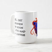 Mug Je vais chercher Kraken - 15 oz.Mug (Devant gauche)