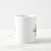 Mug Je vais choisir des marguerites blanc Floral Custo (Centre)