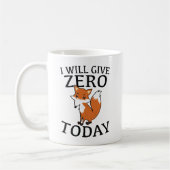 Mug Je Vais Donner Zero Fox Aujourd'Hui (Gauche)