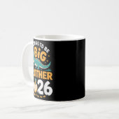 Mug Je vais être Big Brother 2026 - Grossesse Dino (Devant gauche)