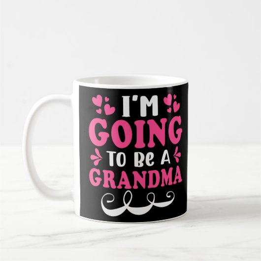 Mug Je vais être grand-mère (Gauche)