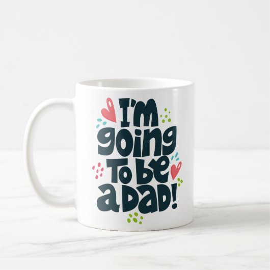 Mug Je vais être papa (Gauche)