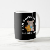 Mug Je vais être un grand frère ours (Devant droit)