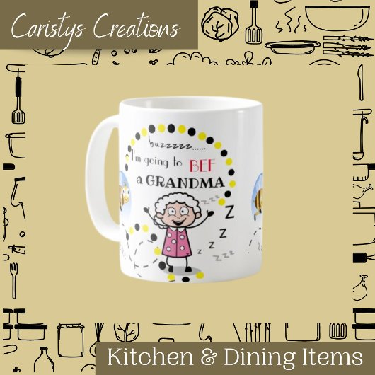 Mug Je vais être une grand-mère