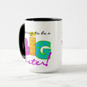 Mug Je vais être une GRANDE soeur (Devant gauche)