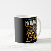 Mug Je Vais Faire Mon Propre Moto Biker (Devant droit)