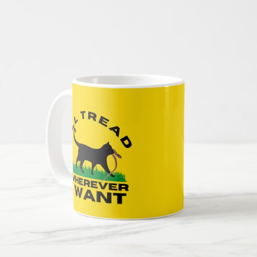 Mug Je vais filer où je veux (Devant gauche)