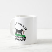 Mug Je vais filer où je veux (Devant gauche)