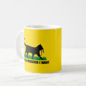 Mug Je vais filer où je veux (Devant gauche)