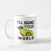 Mug Je vais guac votre monde (Gauche)