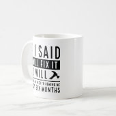 Mug Je Vais Le Corriger (Devant gauche)