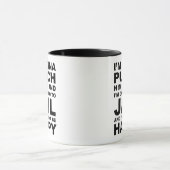 Mug Je vais lui donner une citation de Pelosi drôle (Centre)