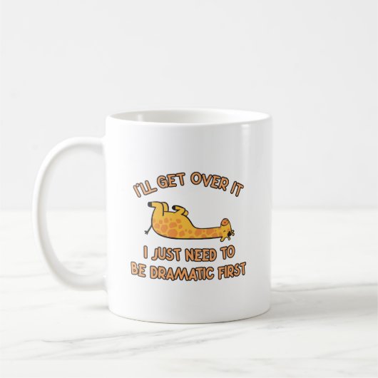 Mug Je vais me remettre de la Girafe (Gauche)