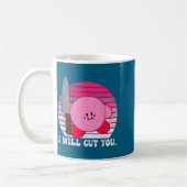 Mug Je vais vous couper Citation drôle (Gauche)