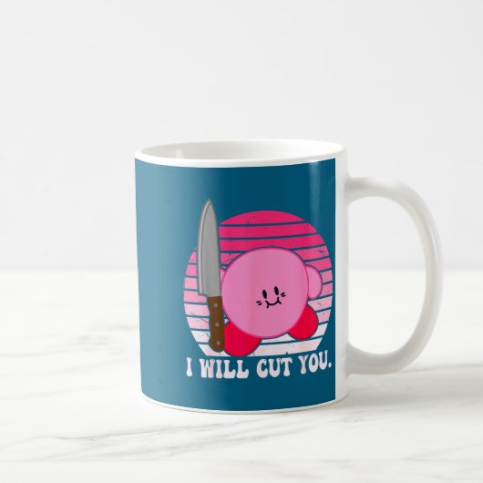 Mug Je vais vous couper Citation drôle (Droite)