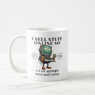 Mug Je vends des trucs en ligne donc