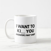 Mug Je Veux À Ki (Gauche)