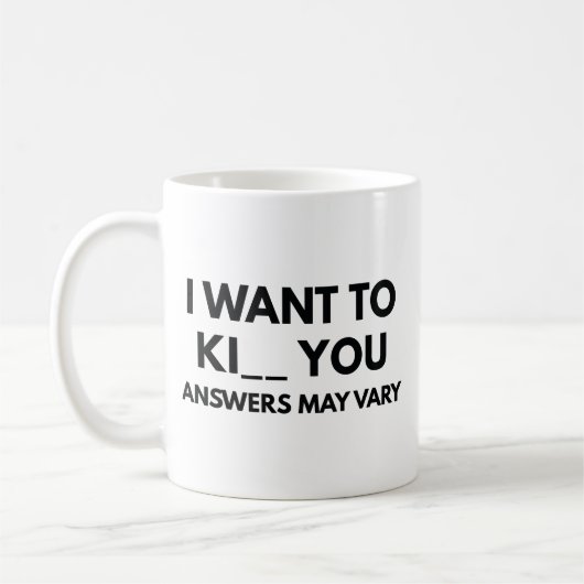 Mug Je Veux À Ki (Gauche)