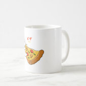 Mug Je Veux De La Pizza (Devant droit)