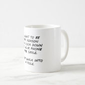 Mug Je Veux Être La Raison (Devant droit)