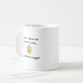 Mug Je veux être… une pépite de poulet ! (Devant gauche)